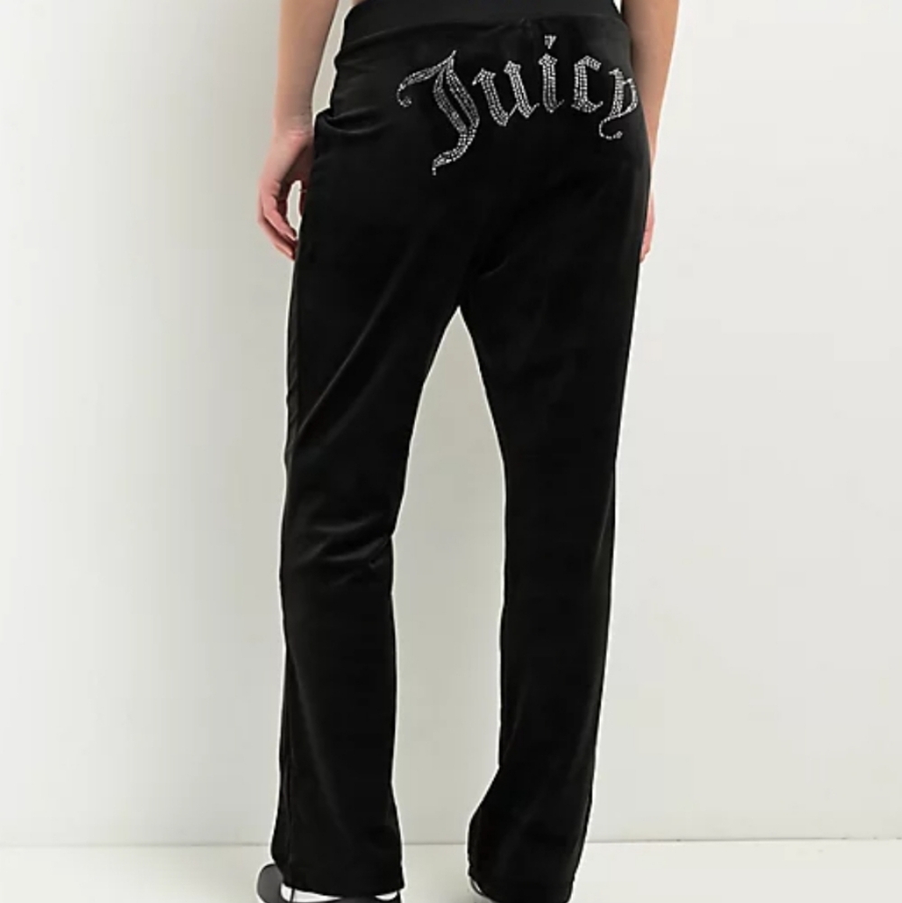 Juicy Couture velour wide leg lounge pants Sz L